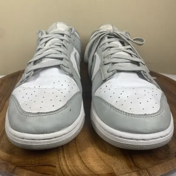 Nike Dunk Low Grey Fog Mens White And Grey Size 14 Low Top Shoes Sneakers - Picture 3 of 10